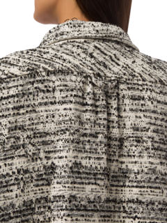 Long-Sleeved Button-Up Top