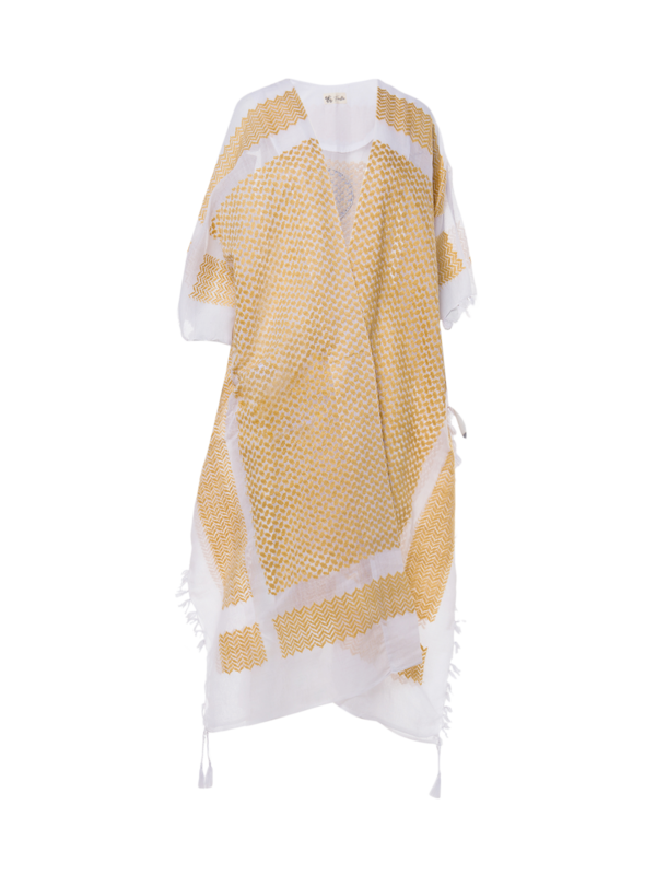 Embroidered Kaftan Jacket
