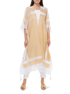 Embroidered Kaftan Jacket