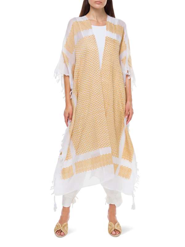 Embroidered Kaftan Jacket