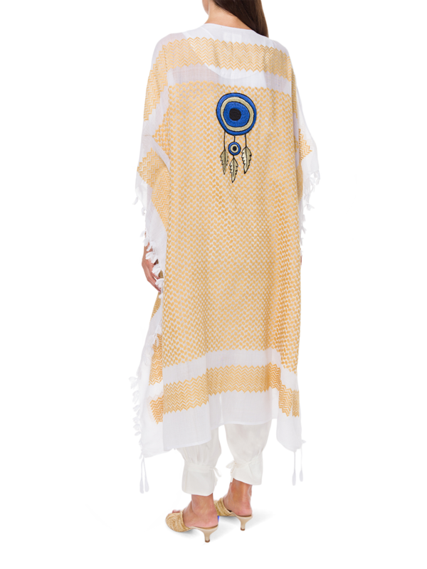 Embroidered Kaftan Jacket
