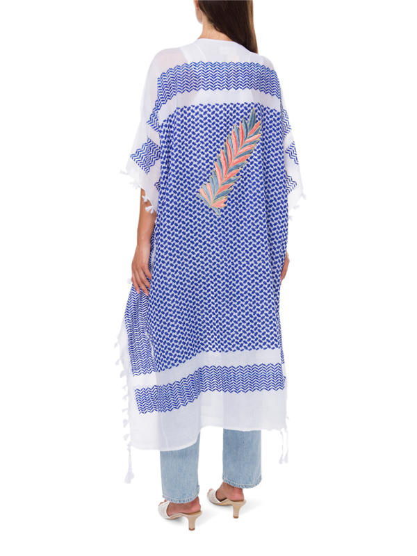 Embroidered Kaftan Jacket