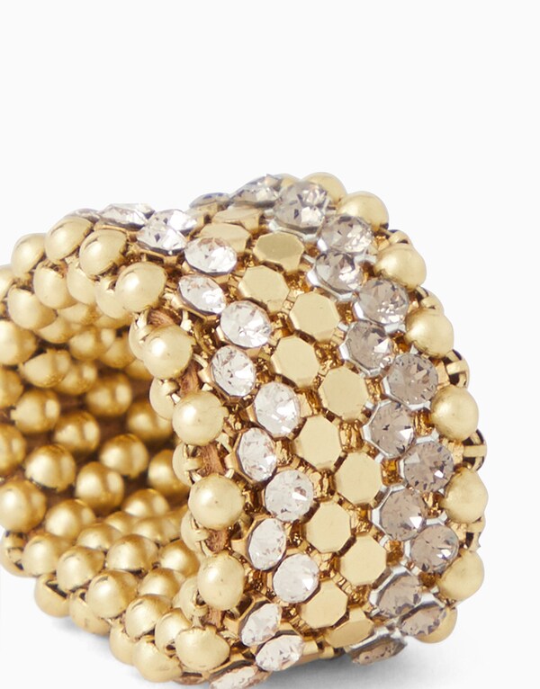 Studded Gold Ring