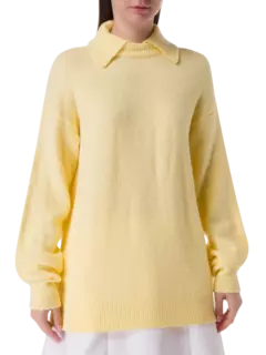 بلوفر دويه سهل الارتداء بفتحة رقبة مستديرة