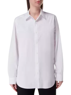 قميص من البوبلين الصديق للبيئة بفتحة تهوية