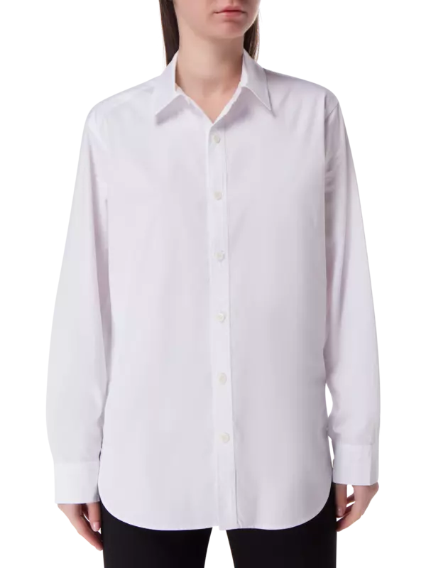 قميص من البوبلين الصديق للبيئة بفتحة تهوية