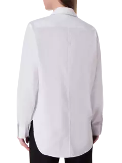 قميص من البوبلين الصديق للبيئة بفتحة تهوية