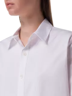 قميص من البوبلين الصديق للبيئة بفتحة تهوية