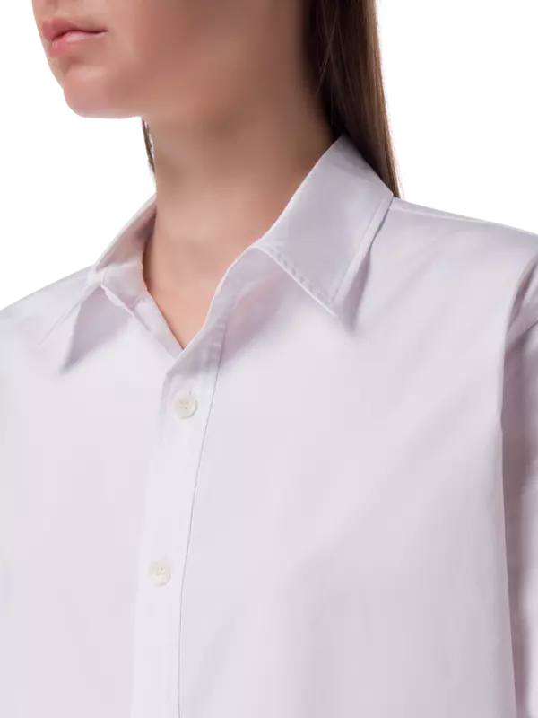 قميص من البوبلين الصديق للبيئة بفتحة تهوية