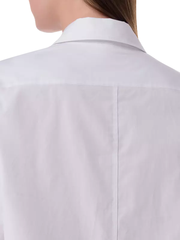 قميص من البوبلين الصديق للبيئة بفتحة تهوية