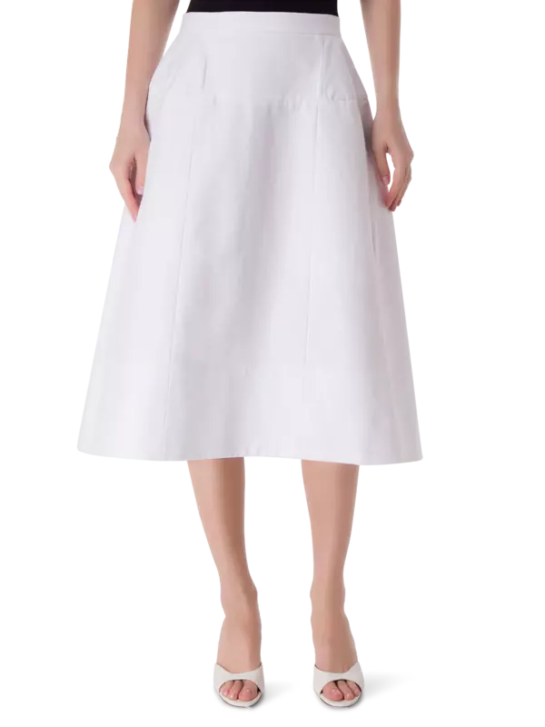 تنورة من القطن بتصميم محدد