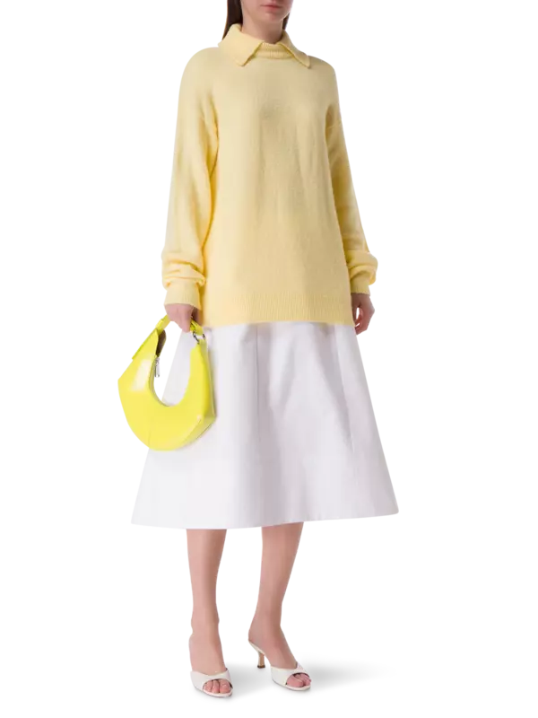 تنورة من القطن بتصميم محدد