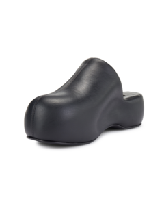 Vegan Faux Shearling Clog