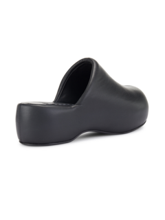 Vegan Faux Shearling Clog