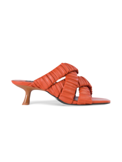 Vegan Criss-Cross Tee Heel