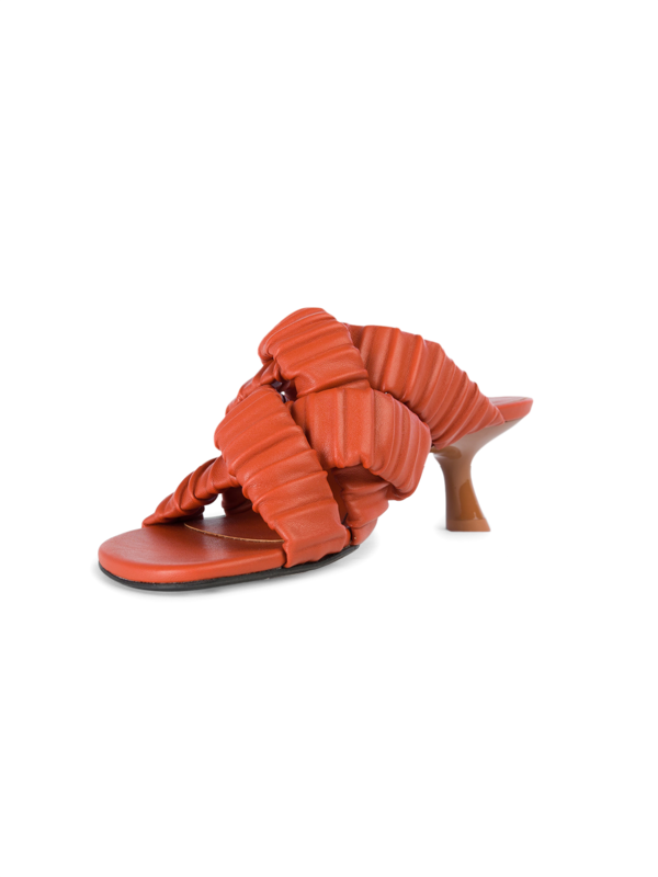 Vegan Criss-Cross Tee Heel