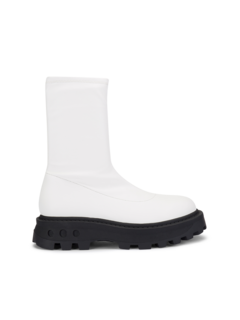 Vegan Scrambler Flat Boots