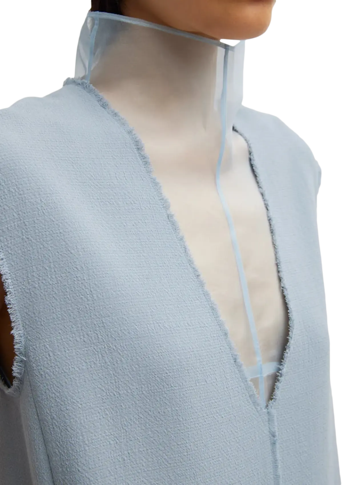 Api Maria Tibi Tibi Melee V-Neck Dress With Organza Lining | THAT