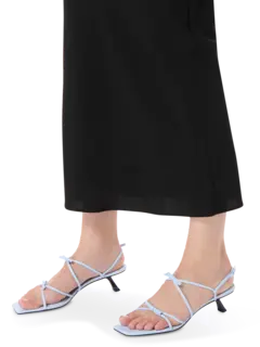 صندل باليه بكعب متوسط 50 مم