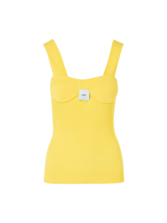 بلوزة فيزو محبوكة بدون أكمام