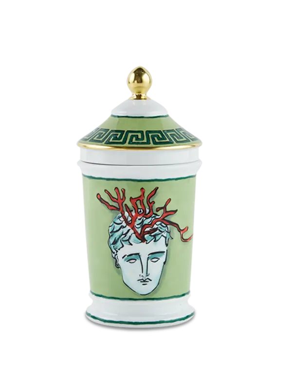 مزهرية فارمسي مع غطاء من تشكيلة إل فياجيو دي نيتونو