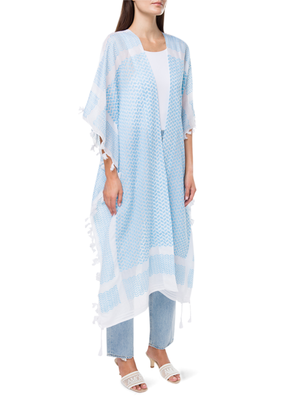 Embroidered Kaftan Jacket
