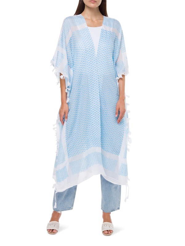 Embroidered Kaftan Jacket