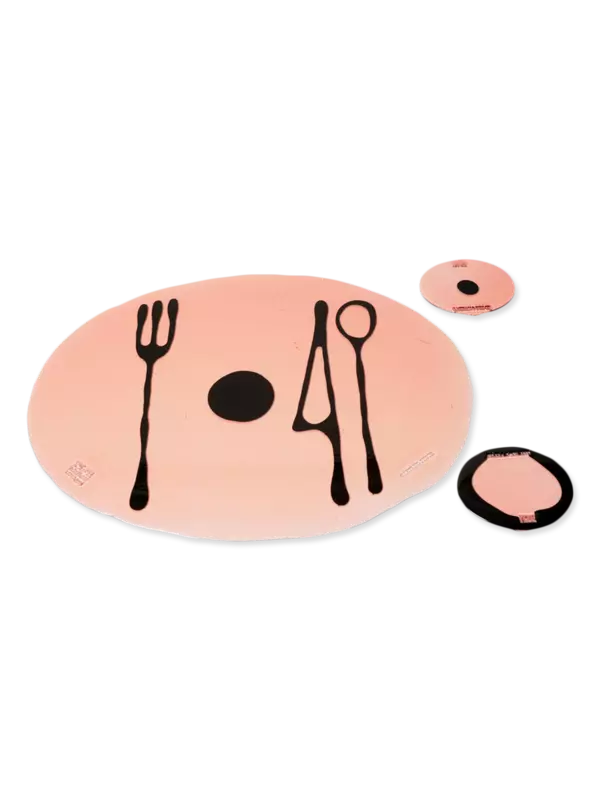 مفرش طاولة دائري من تصميم جيانتو فيشي من مجموعة فيش ديزاين