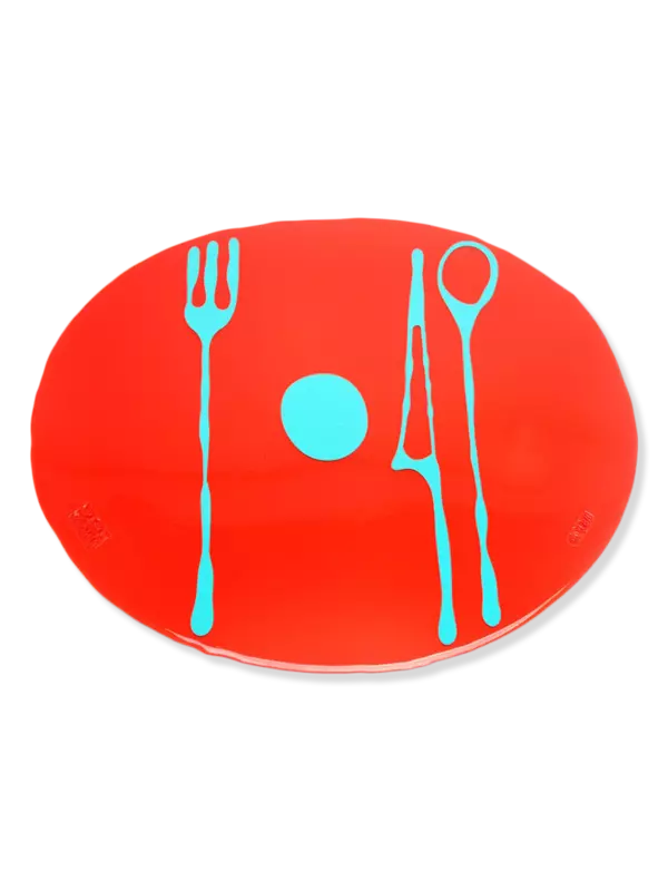 مفرش طاولة دائري من تصميم جيانتو فيشي من مجموعة فيش ديزاين