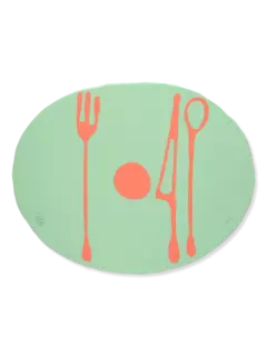 مفرش طاولة بتصميم سمكة من جايتانو بيسك