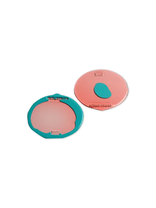 طقم قاعدة أكواب صغيرة من تشكيلة جايتانو بيشي من مجموعة فيش ديزاين، مكون من قطعتين