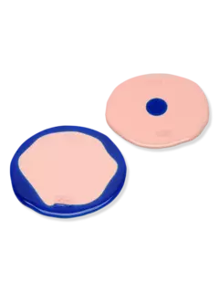 طقم حاملات أكواب من تصميم من جايتانو بيشي من مجموعة فيش ديزاين مكون من قطعتين