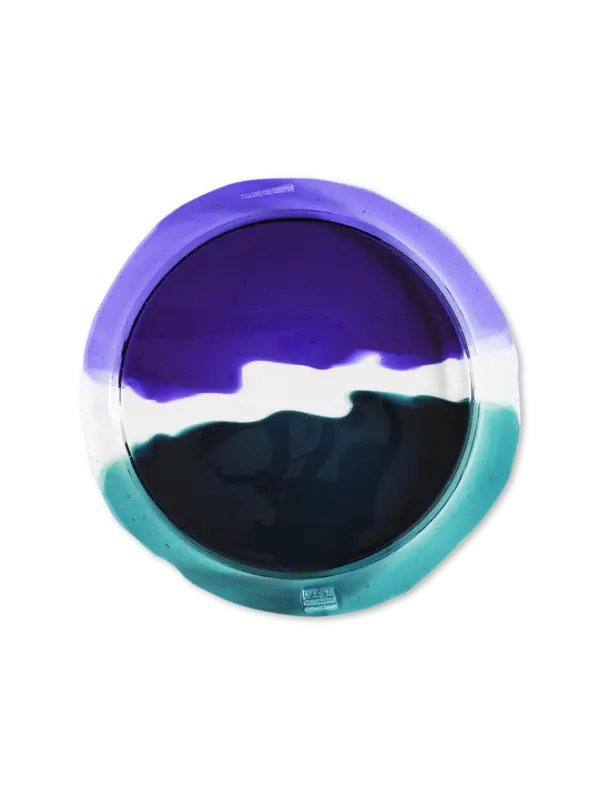 صينية دائرية تراي من تشكيلة فيش ديزاين من جايتانو بيشي