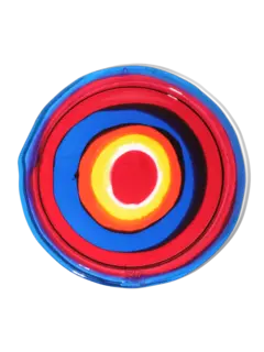 صينية دائرية إكسترا كولور من تشكيلة فيش ديزاين من جايتانو بيشي