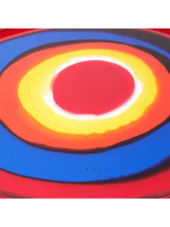 صينية دائرية إكسترا كولور من تشكيلة فيش ديزاين من جايتانو بيشي