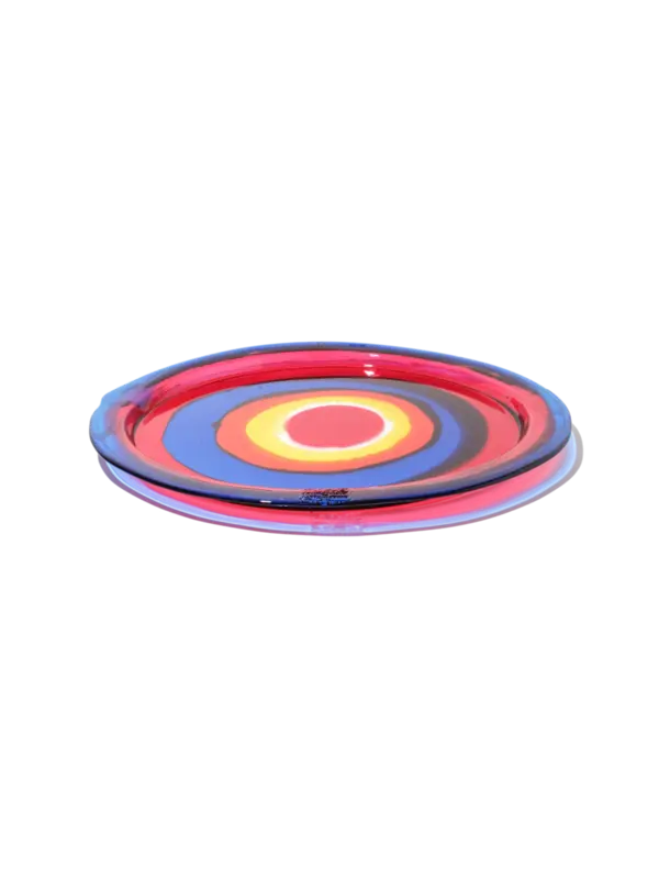 صينية دائرية إكسترا كولور من تشكيلة فيش ديزاين من جايتانو بيشي