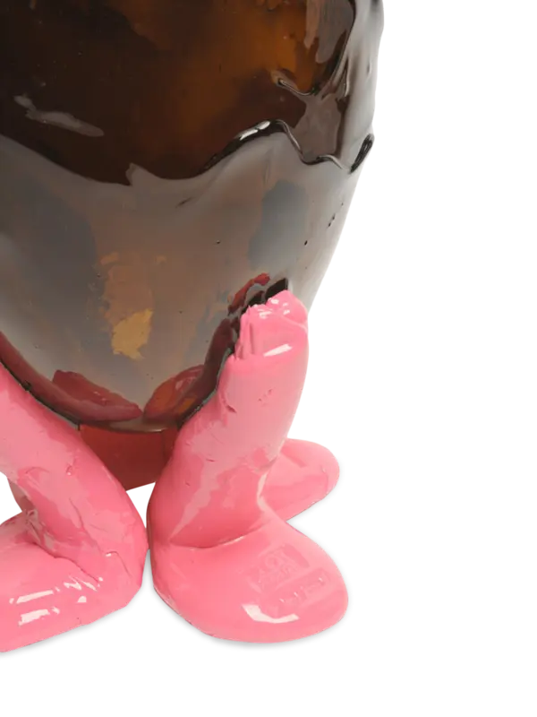 مزهرية شفافة من تشكيلة فيش ديزاين من جايتانو بيشي