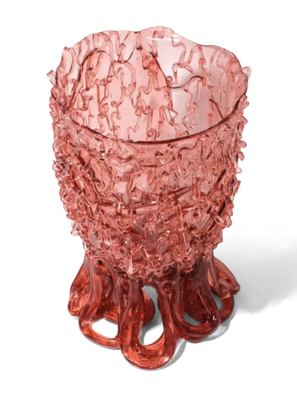 مزهرية ميدوسا شفافة من تشكيلة فيش ديزاين من جايتانو بيشي