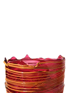 مزهرية سباغيتي شفافة من تصميم جايتانو بيشي من تشكيلة فيش ديزاين