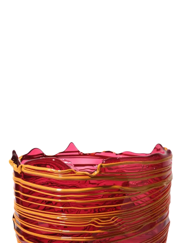 مزهرية سباغيتي شفافة من تصميم جايتانو بيشي من تشكيلة فيش ديزاين