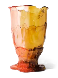 مزهرية مزدوجة كبيرة على شكل حرف C من تشكيلة فيش ديزاين من جايتانو بيشي