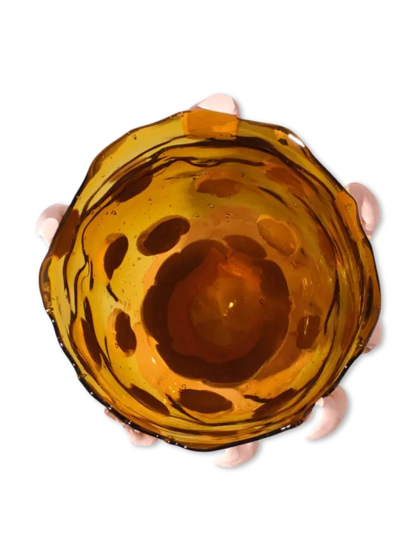 مزهرية ناجيت شفافة من تصميم جايتانو بيشي من تشكيلة فيش ديزاين