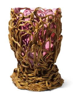 مزهرية سباغيتي سبيشال شفافة من تصميم جايتانو بيشي من تشكيلة فيش ديزاين