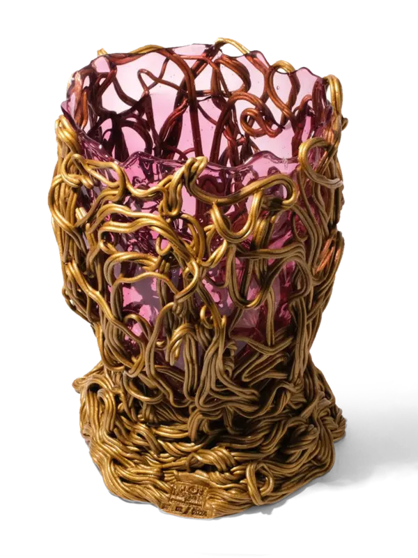 مزهرية سباغيتي سبيشال شفافة من تصميم جايتانو بيشي من تشكيلة فيش ديزاين