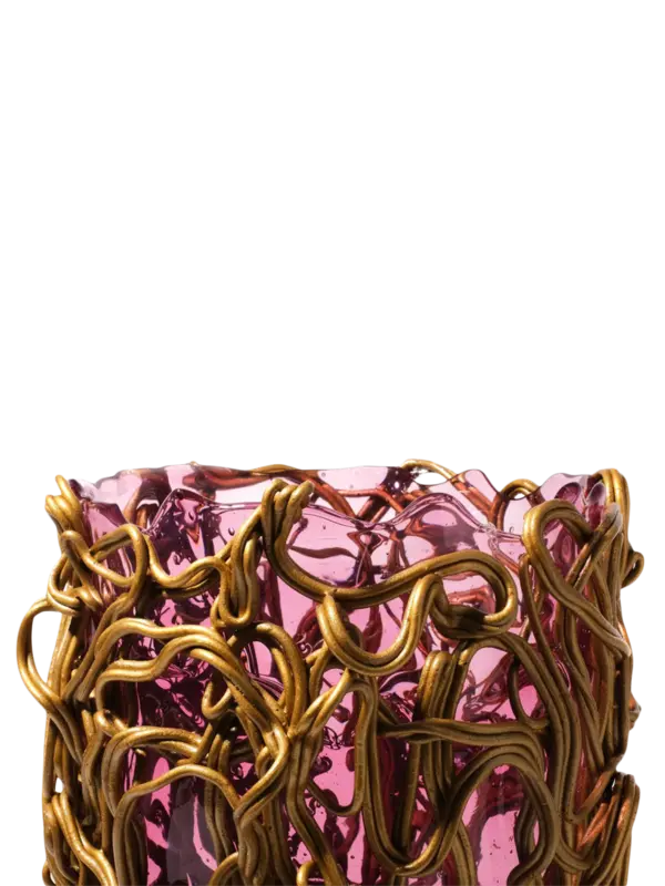 مزهرية سباغيتي سبيشال شفافة من تصميم جايتانو بيشي من تشكيلة فيش ديزاين