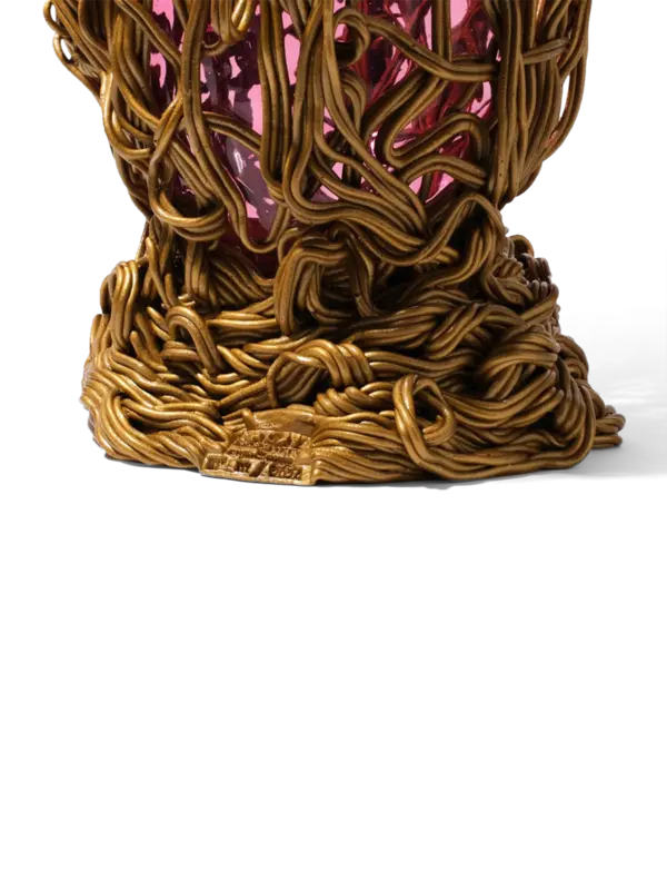 مزهرية سباغيتي سبيشال شفافة من تصميم جايتانو بيشي من تشكيلة فيش ديزاين