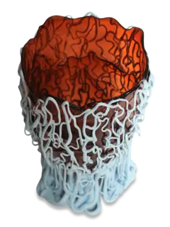 مزهرية ميدوسا من تشكيلة فيش ديزاين من جايتانو بيشي