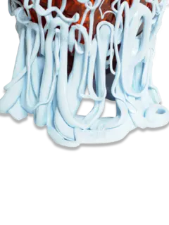 مزهرية ميدوسا من تشكيلة فيش ديزاين من جايتانو بيشي