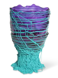 مزهرية سباغيتي صغيرة من تشكيلة فيش ديازاين من جايتانو بيسك