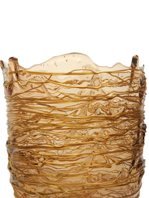 مزهرية سباغيتي صغيرة من تشكيلة فيش ديازاين من جايتانو بيسك